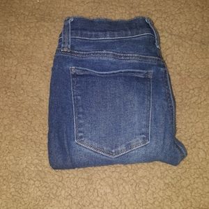 Mid rise vintage skinny jeans